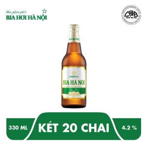 BIA CHAI HÀ NỘI NHÃN XANH
