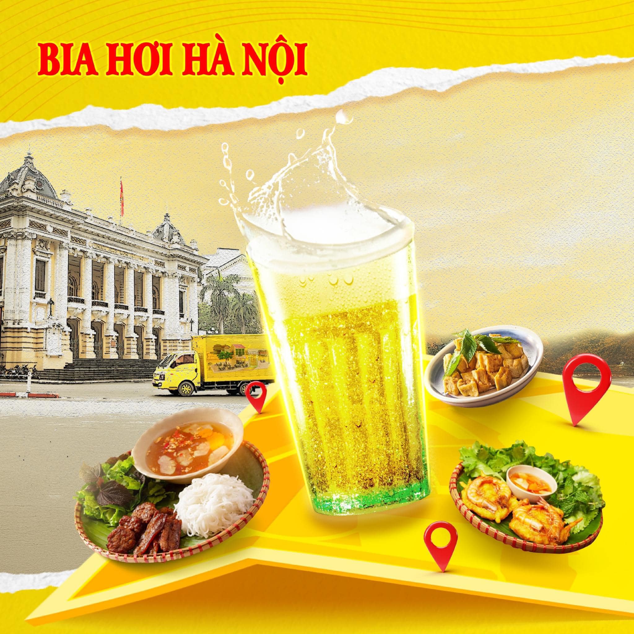 Ly Bia Hơi Hà Nội Mát Lạnh